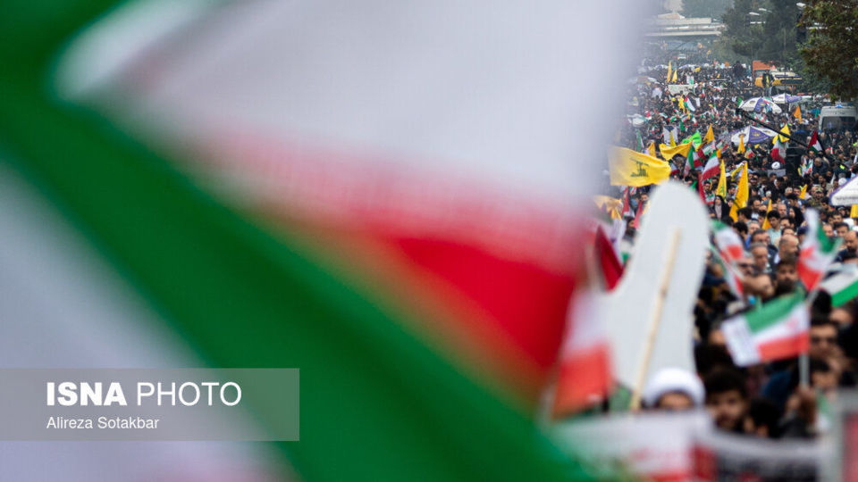 راهپیمایی ۱۳ آبان در تهران