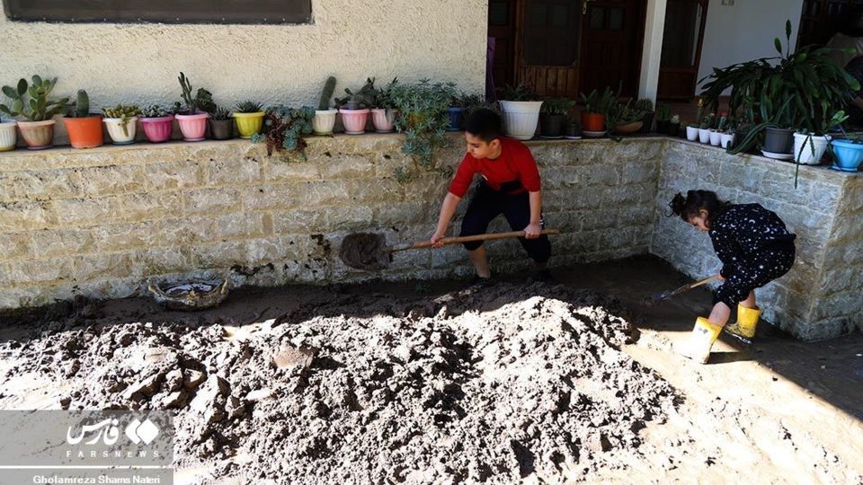 خسارت سیل پاییزی در مازندران