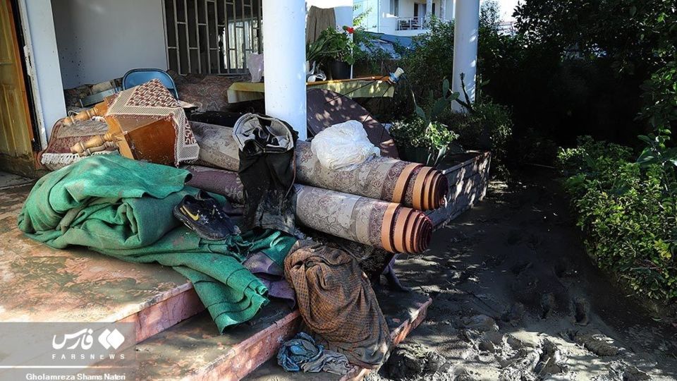 خسارت سیل پاییزی در مازندران