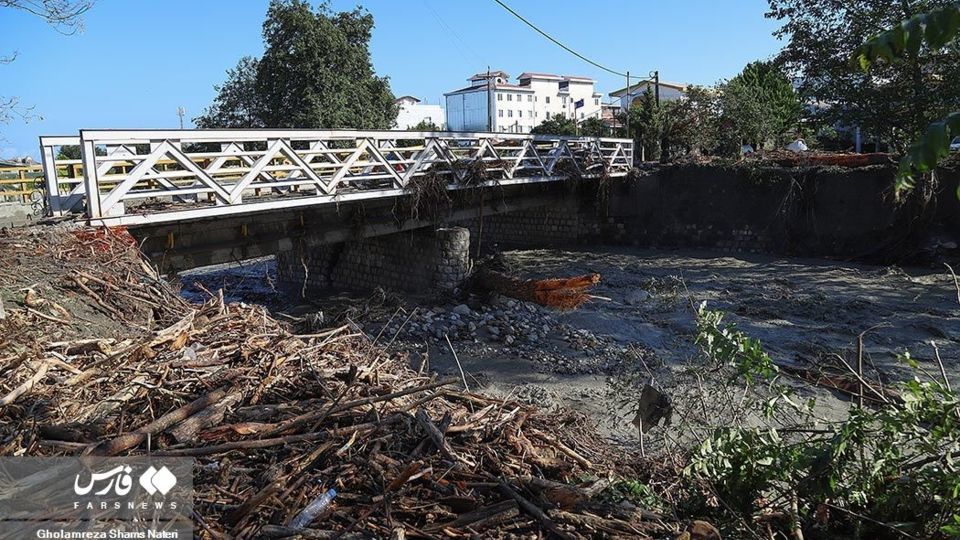 خسارت سیل پاییزی در مازندران