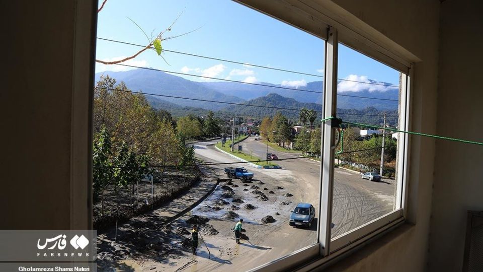 خسارت سیل پاییزی در مازندران