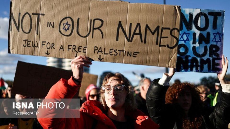 تظاهرات ضد صهیونیستی در لندن