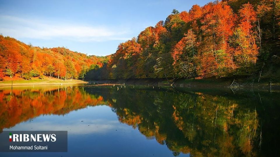 طبیعت مازندران در پاییز هزار رنگ