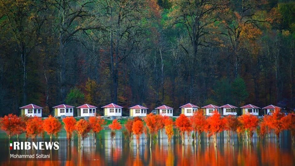 طبیعت مازندران در پاییز هزار رنگ