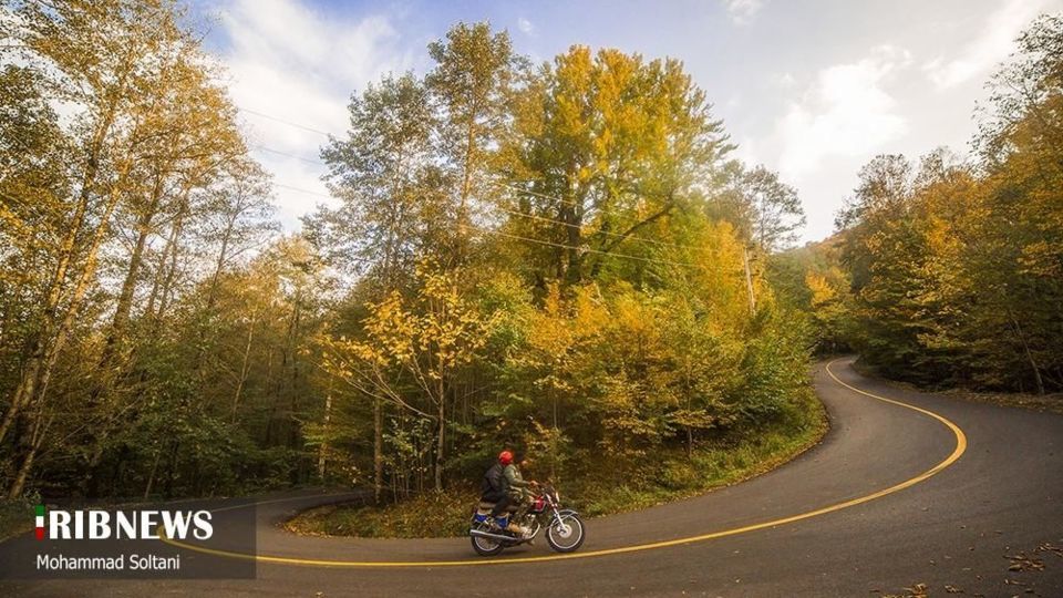 طبیعت مازندران در پاییز هزار رنگ