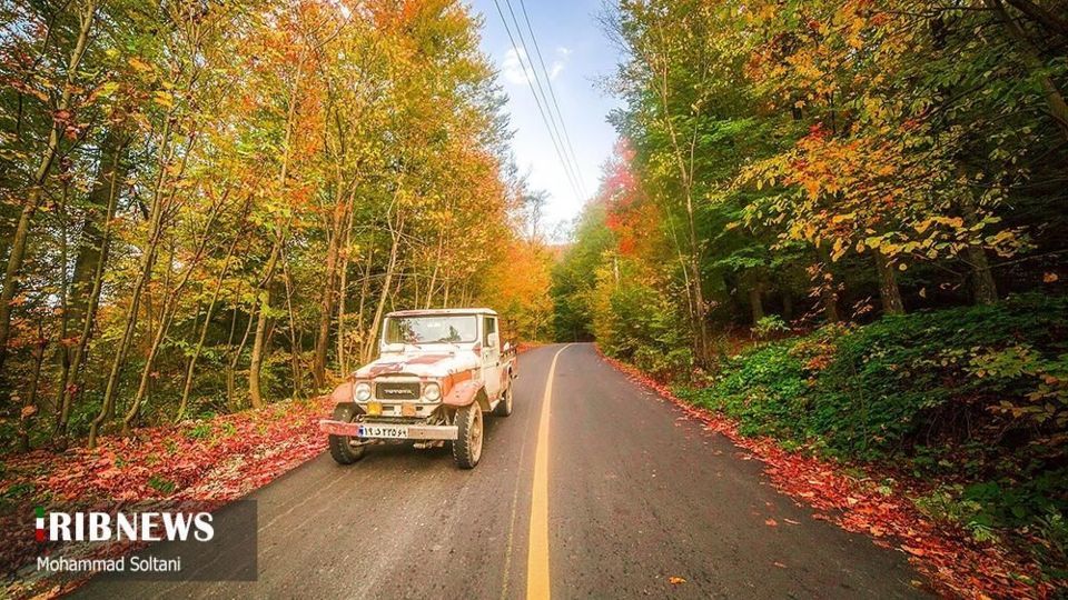 طبیعت مازندران در پاییز هزار رنگ