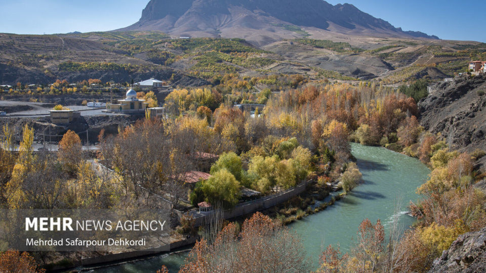 طبیعت پاییزی زاینده رود