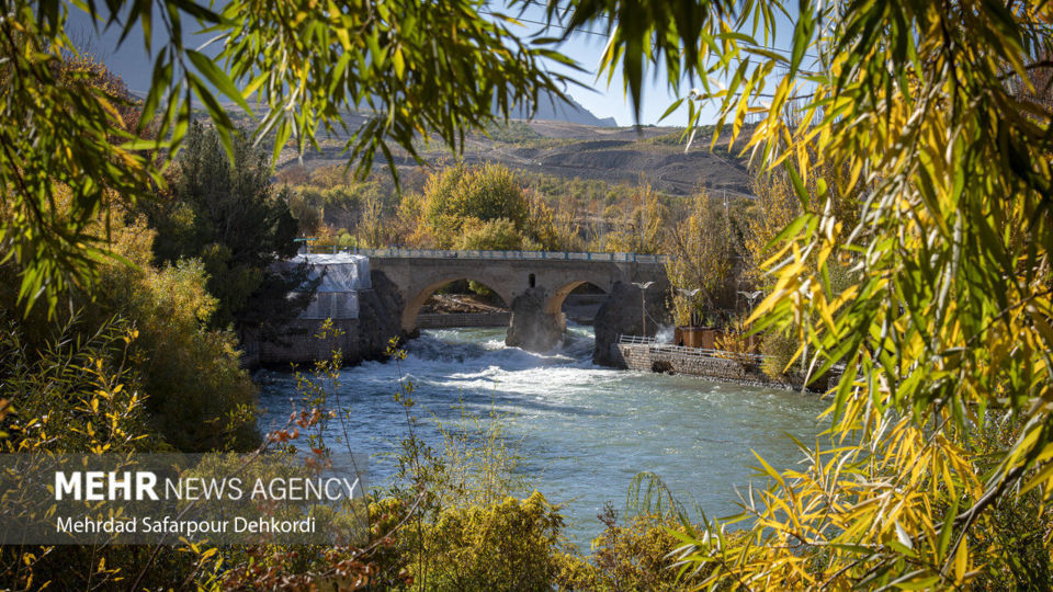 طبیعت پاییزی زاینده رود