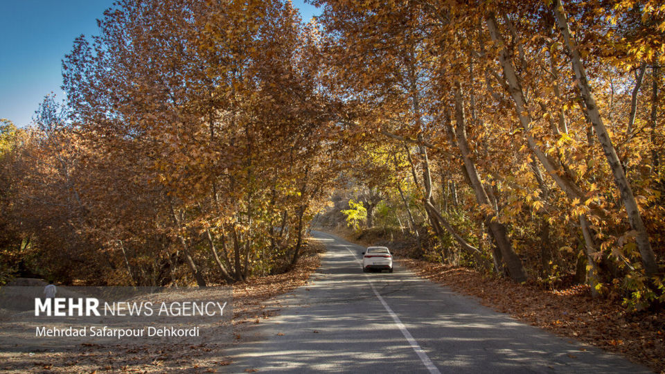 طبیعت پاییزی زاینده رود