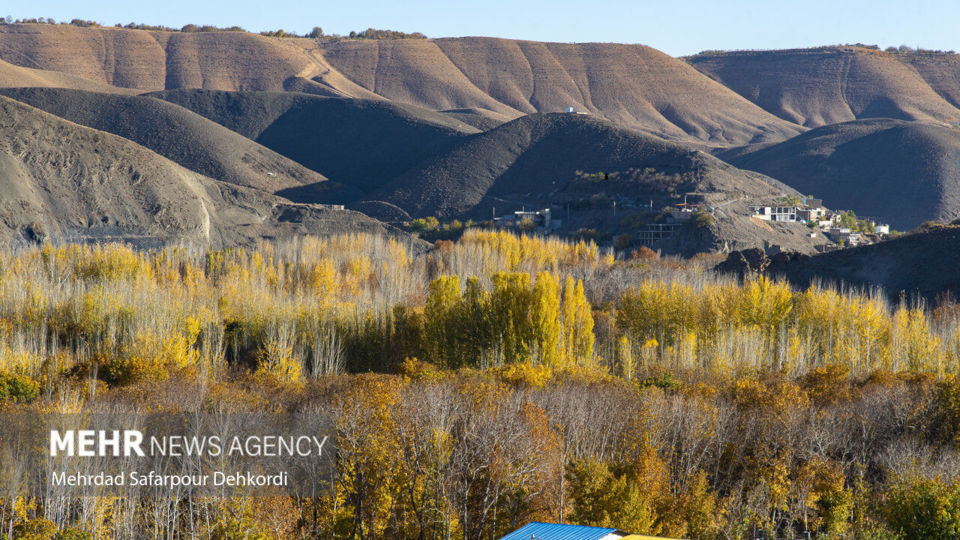 طبیعت پاییزی زاینده رود