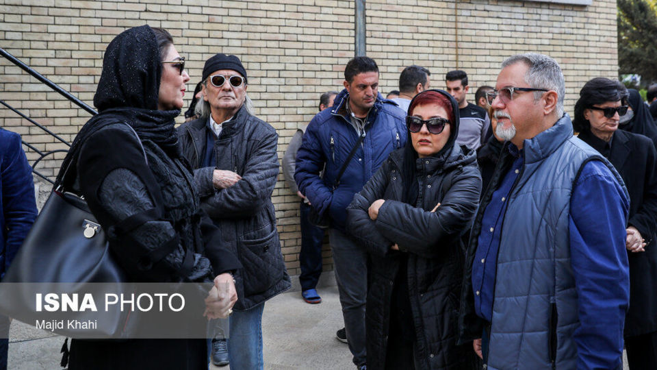 تشییع پیکر بیتا فرهی