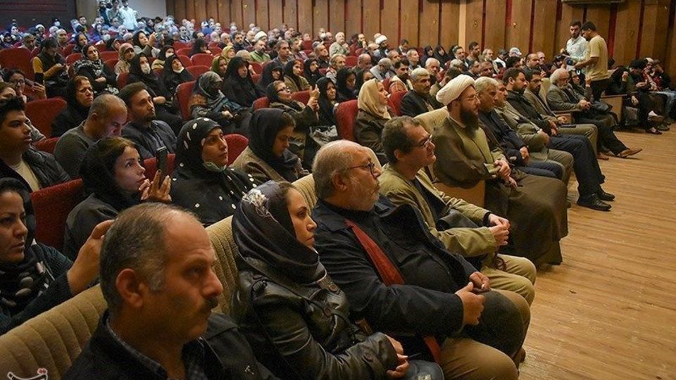 مراسم تشییع پروانه معصومی در رشت