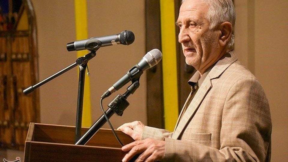 مراسم تشییع پروانه معصومی در رشت