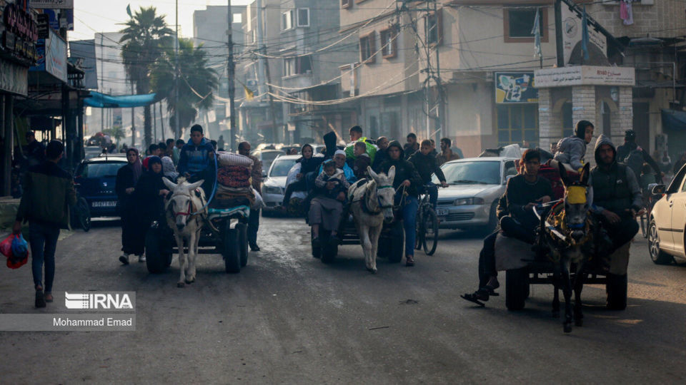 کوچ مجدد مردم غره به مناطق امن تر