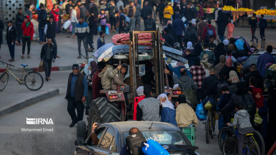 کوچ مجدد مردم غره به مناطق امن تر