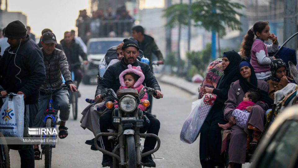 کوچ مجدد مردم غره به مناطق امن تر