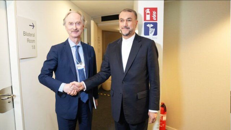 اعلام حمایت ایران از روند سیاسی سوریه اعلام حمایت ایران از روند سیاسی سوریه