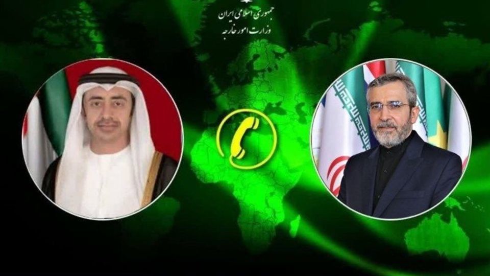 تاکید ایران و امارات بر کمک رسانی به مردم غزه تاکید ایران و امارات بر کمک رسانی به مردم غزه