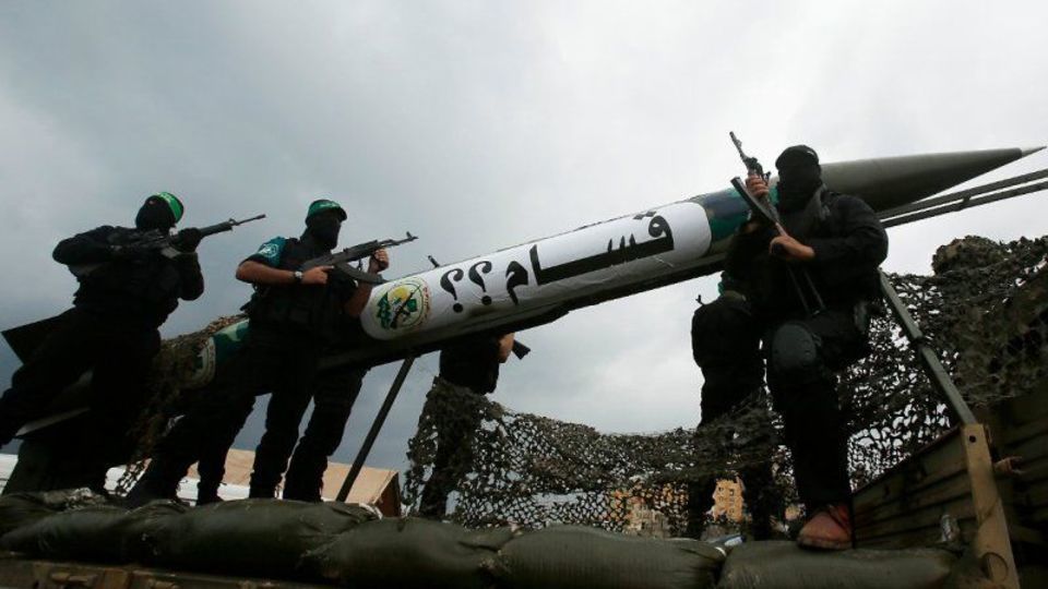 پیام موشکی حماس پیام موشکی حماس