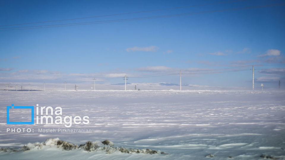 برف و کولاک در کردستان