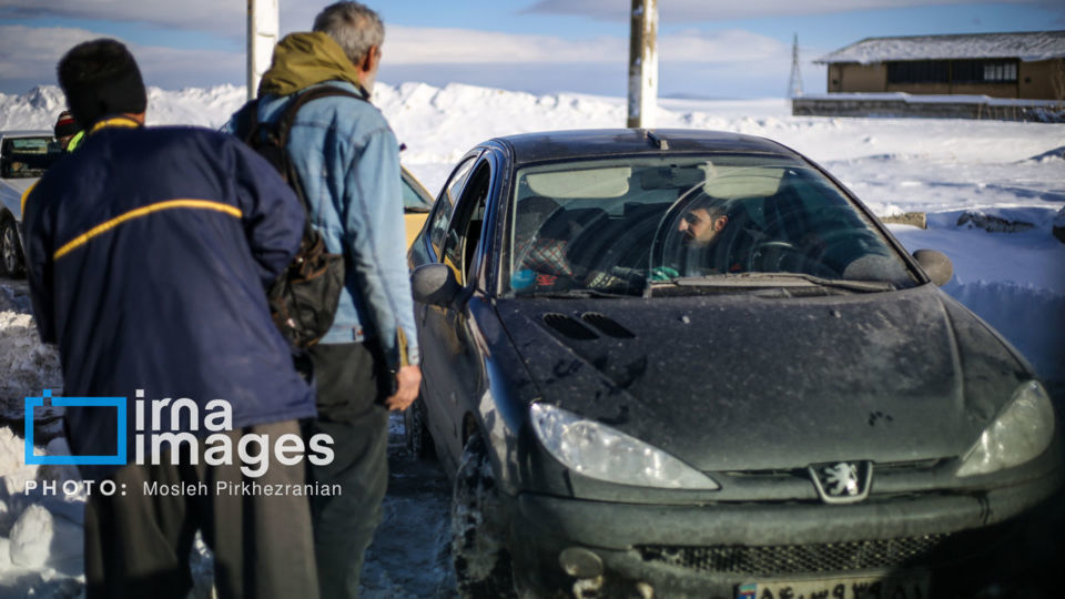 برف و کولاک در کردستان