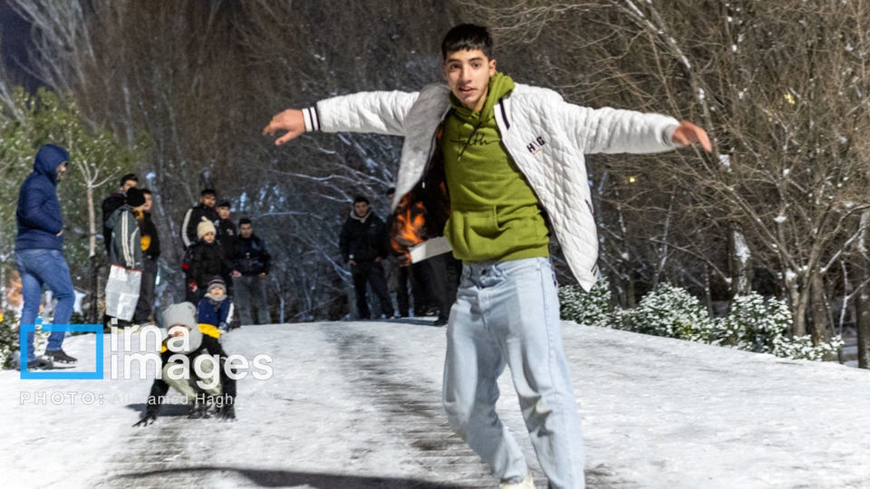 تن‌پوش سفید زمستان بر تن تبریز