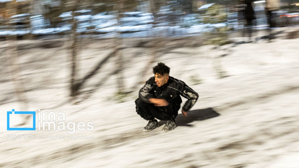 تن‌پوش سفید زمستان بر تن تبریز