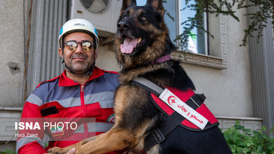 مانور سازمان امداد و نجات و مدیرت بحران