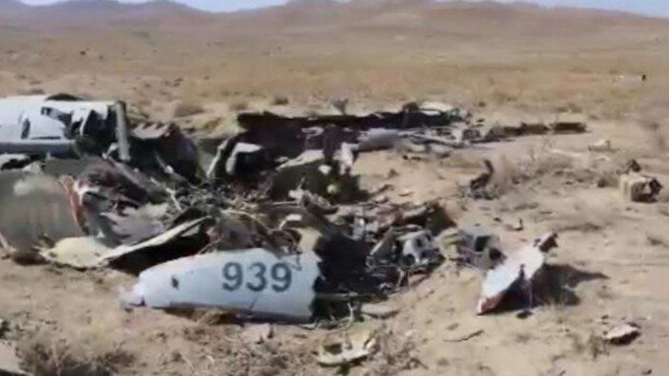 انهدام دومین پهپاد هرمس رژیم صهیونیستی در اراک انهدام دومین پهپاد هرمس رژیم صهیونیستی در اراک