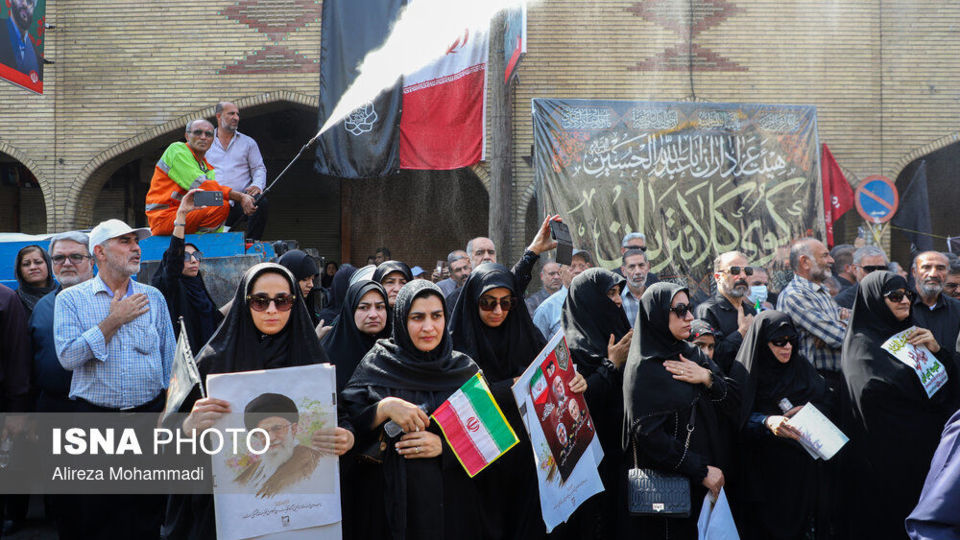 تشییع پیکر شهید سردار «غلامعلی رشید» در دزفول