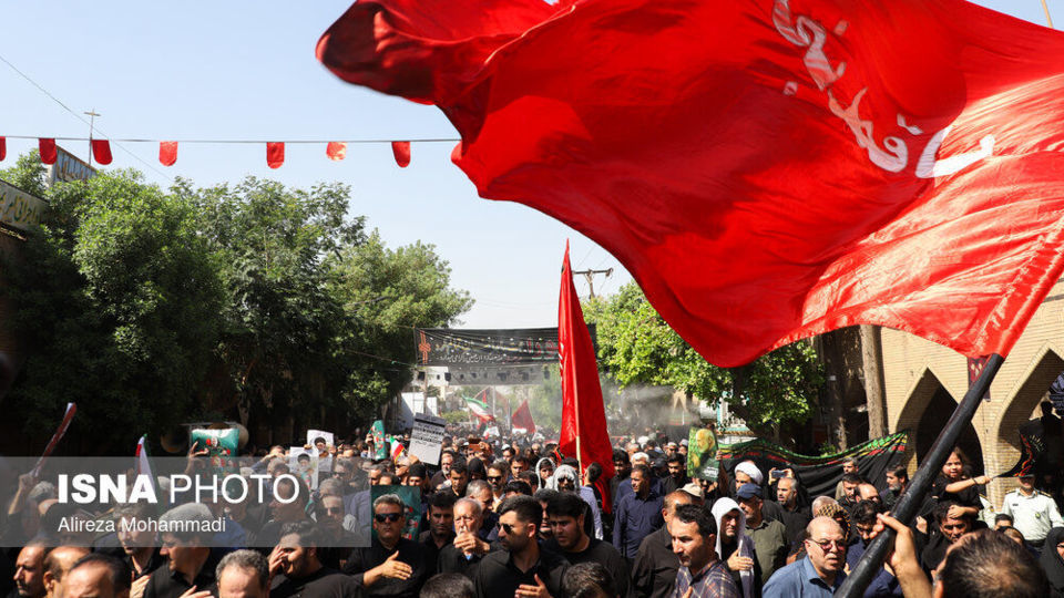 تشییع پیکر شهید سردار «غلامعلی رشید» در دزفول