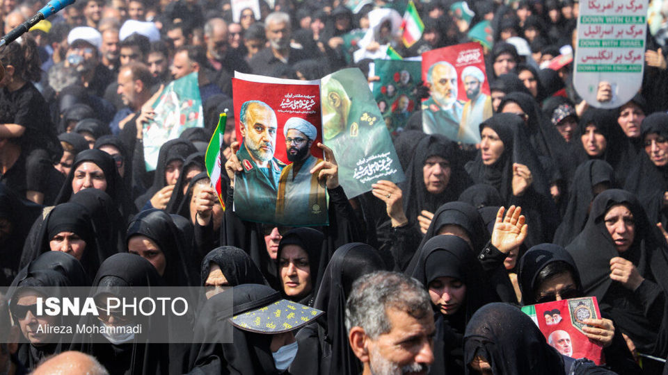 تشییع پیکر شهید سردار «غلامعلی رشید» در دزفول