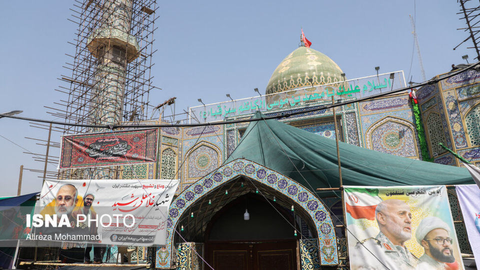 تشییع پیکر شهید سردار «غلامعلی رشید» در دزفول