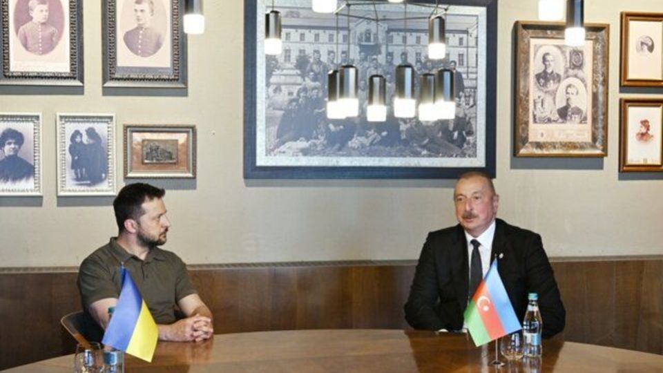 زلنسکی به الهام علیاف تسلیت گفت زلنسکی به الهام علیاف تسلیت گفت