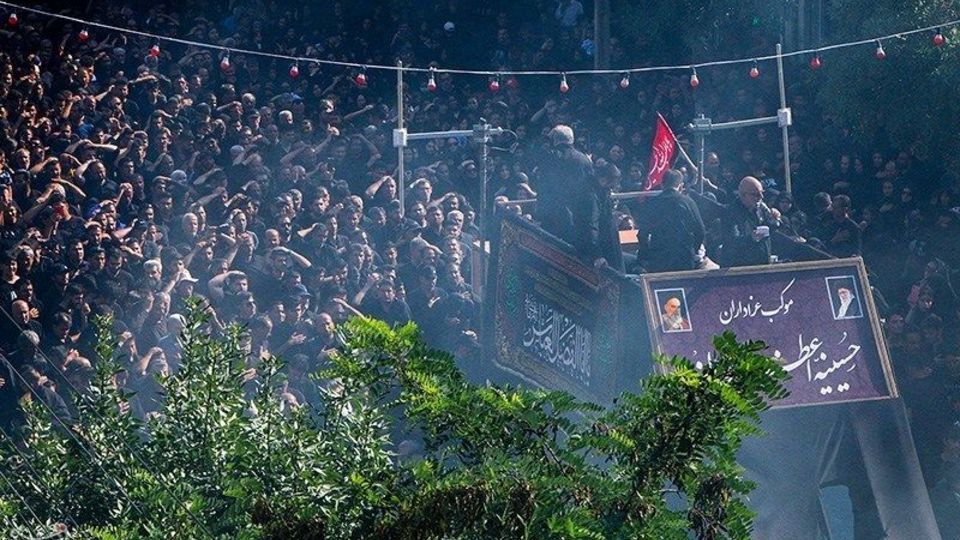  دسته عزاداری حسینیه اعظم زنجان