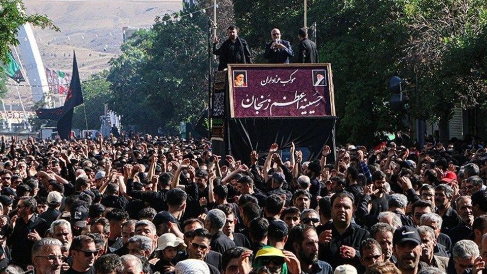  دسته عزاداری حسینیه اعظم زنجان