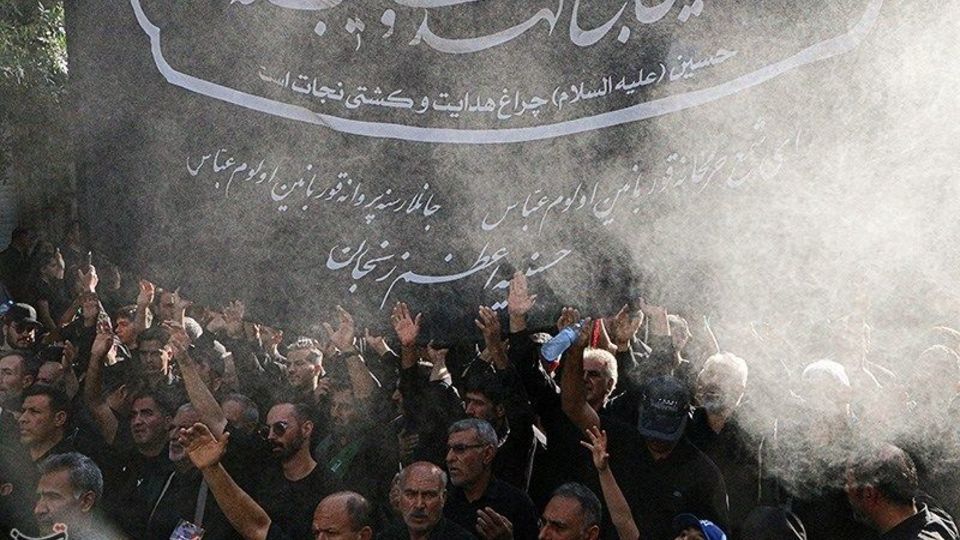  دسته عزاداری حسینیه اعظم زنجان