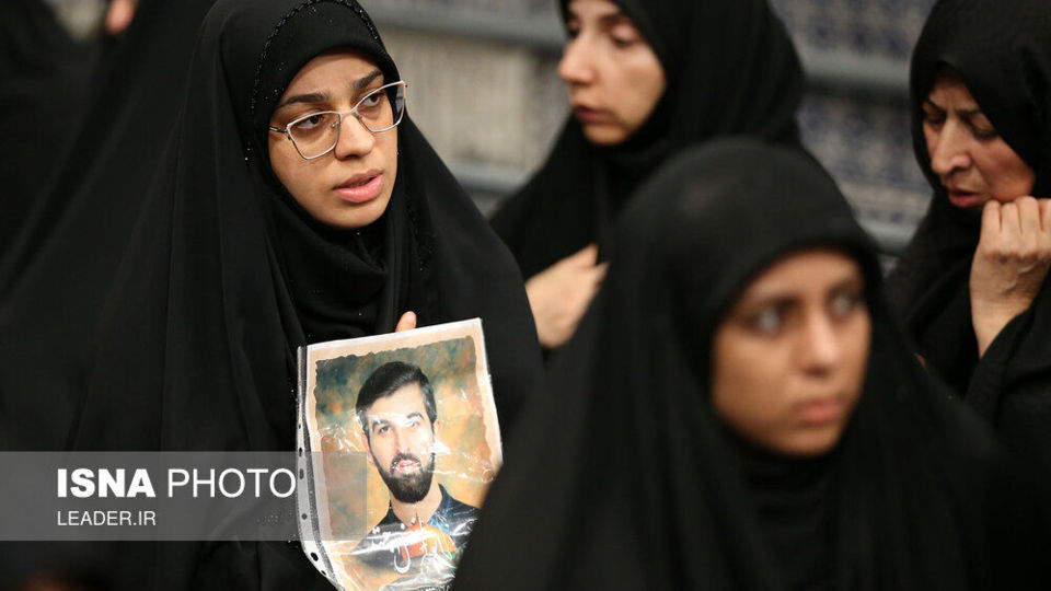 مراسم عزادارای شب عاشورای حسینی با حضور رهبر انقلاب