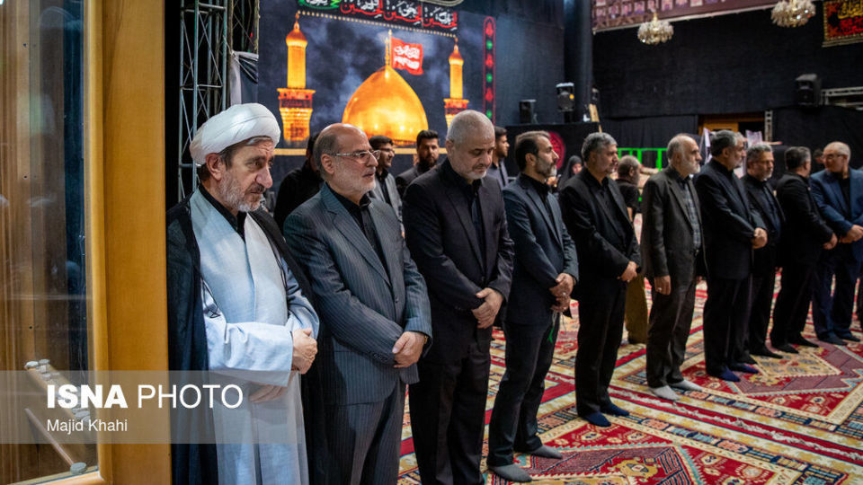 مراسم گرامیداشت شهدای حمله رژیم صهیونیستی به زندان اوین مراسم گرامیداشت شهدای حمله رژیم صهیونیستی به زندان اوین