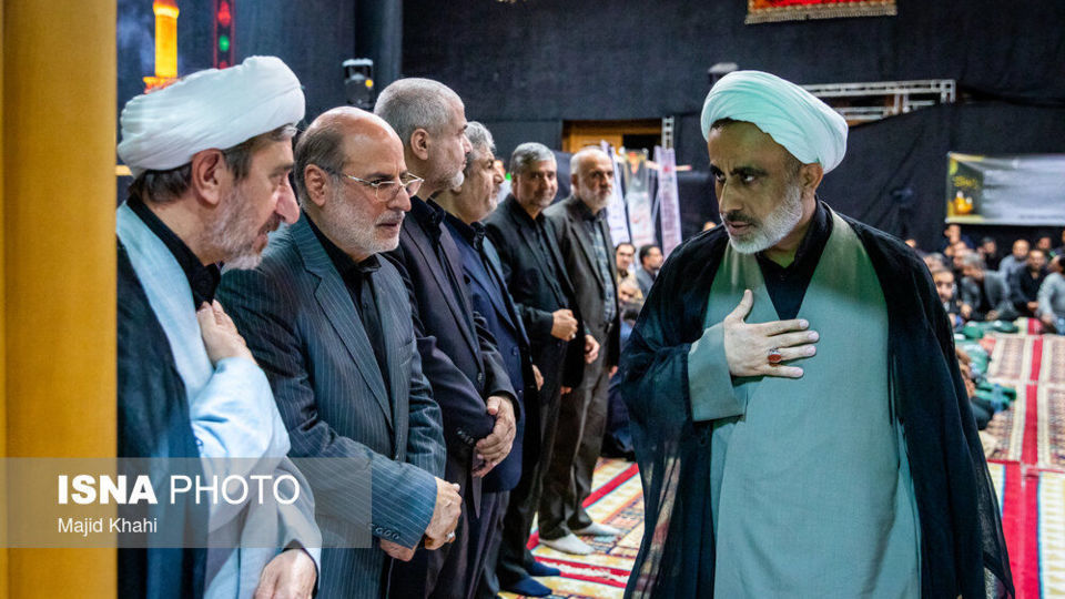 مراسم گرامیداشت شهدای حمله رژیم صهیونیستی به زندان اوین مراسم گرامیداشت شهدای حمله رژیم صهیونیستی به زندان اوین