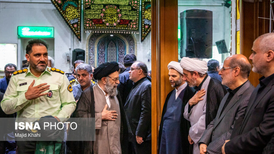 مراسم گرامیداشت شهدای حمله رژیم صهیونیستی به زندان اوین مراسم گرامیداشت شهدای حمله رژیم صهیونیستی به زندان اوین