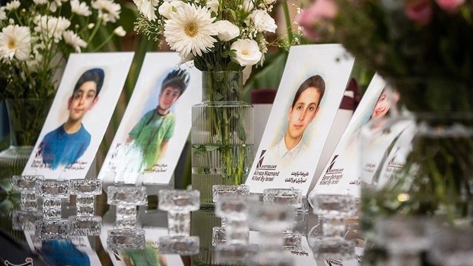 یادبود شهدای کودک جنگ ۱۲ روزه