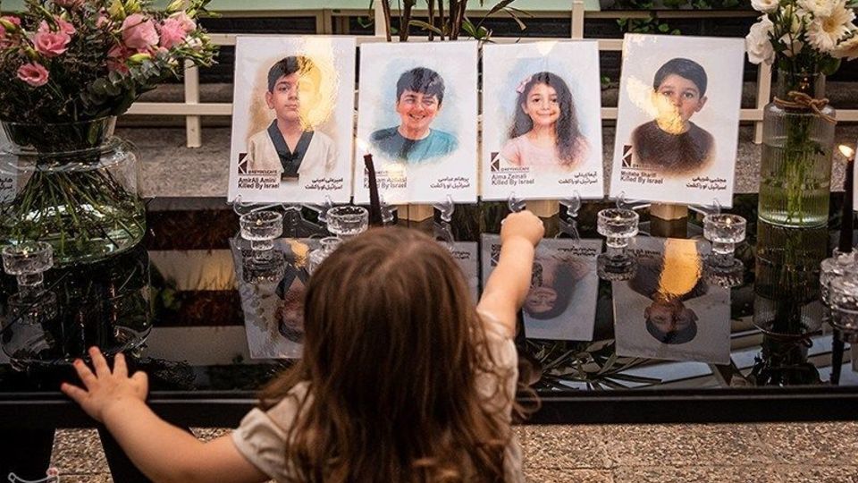 یادبود شهدای کودک جنگ ۱۲ روزه