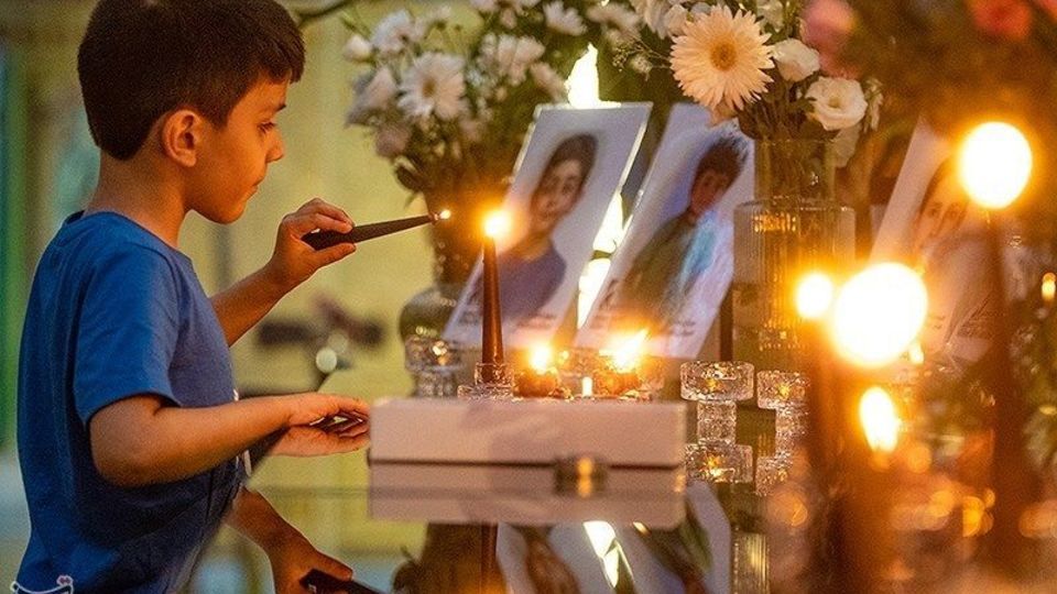 یادبود شهدای کودک جنگ ۱۲ روزه