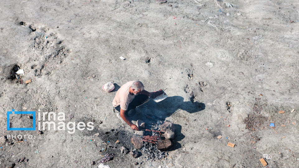 شنا در ارومیه «نیمهجان» شنا در ارومیه «نیمهجان»