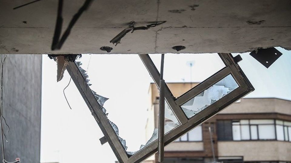 آثار حملات رژیم صهیونیستی به مناطق مسکونی آثار حملات رژیم صهیونیستی به مناطق مسکونی