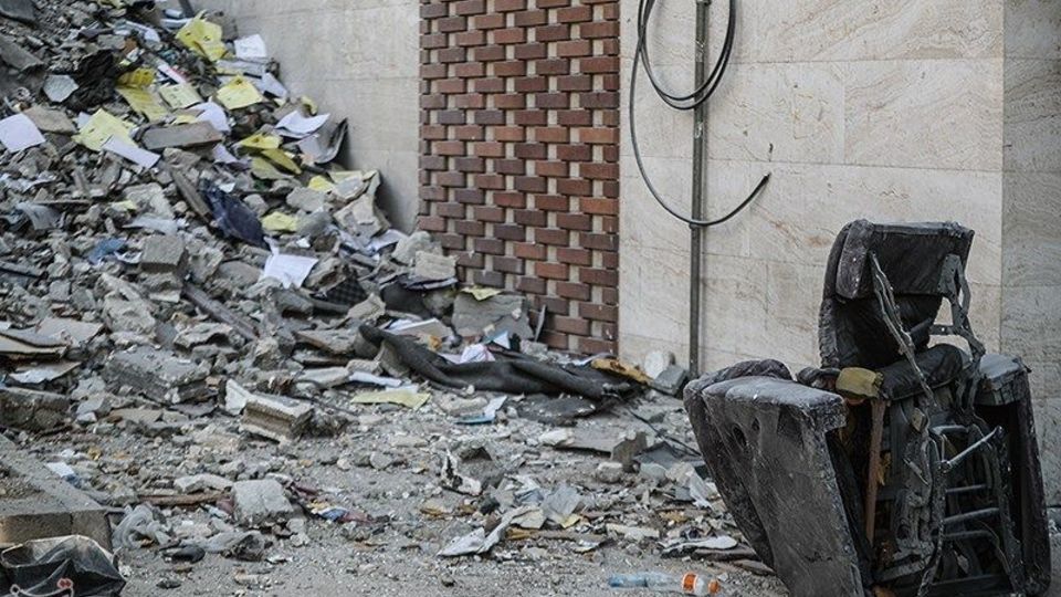 آثار حملات رژیم صهیونیستی به مناطق مسکونی آثار حملات رژیم صهیونیستی به مناطق مسکونی