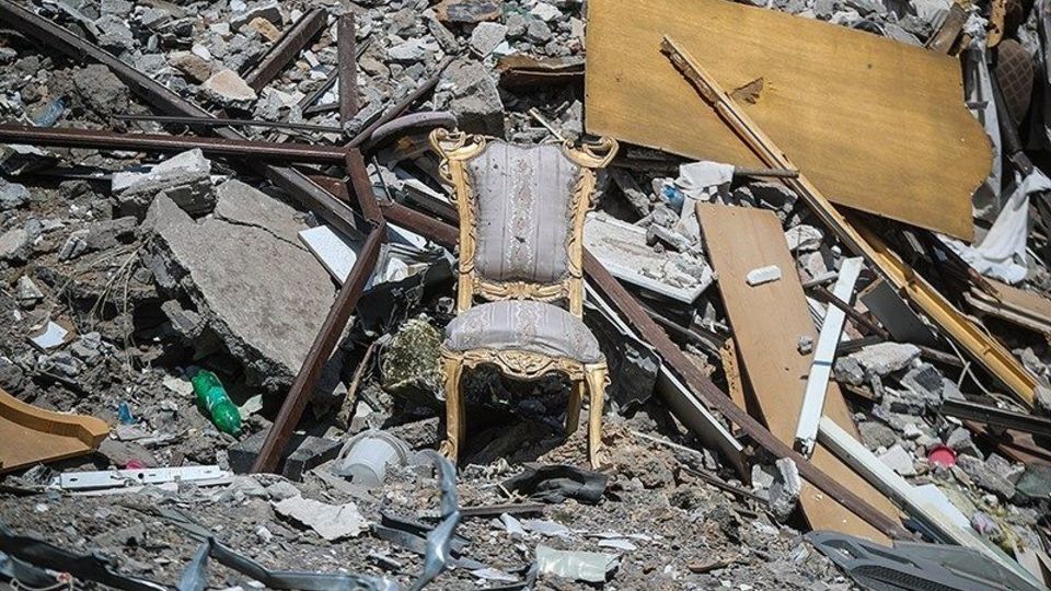 آثار حملات رژیم صهیونیستی به مناطق مسکونی آثار حملات رژیم صهیونیستی به مناطق مسکونی