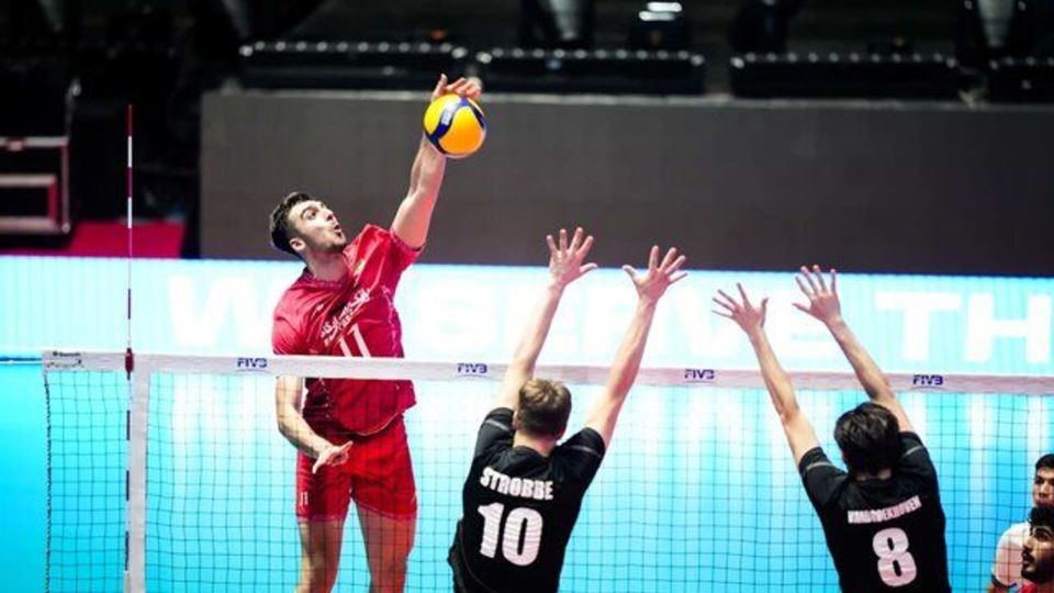 پیروزی تیم ملی والیبال ایران مقابل بلژیک پیروزی تیم ملی والیبال ایران مقابل بلژیک