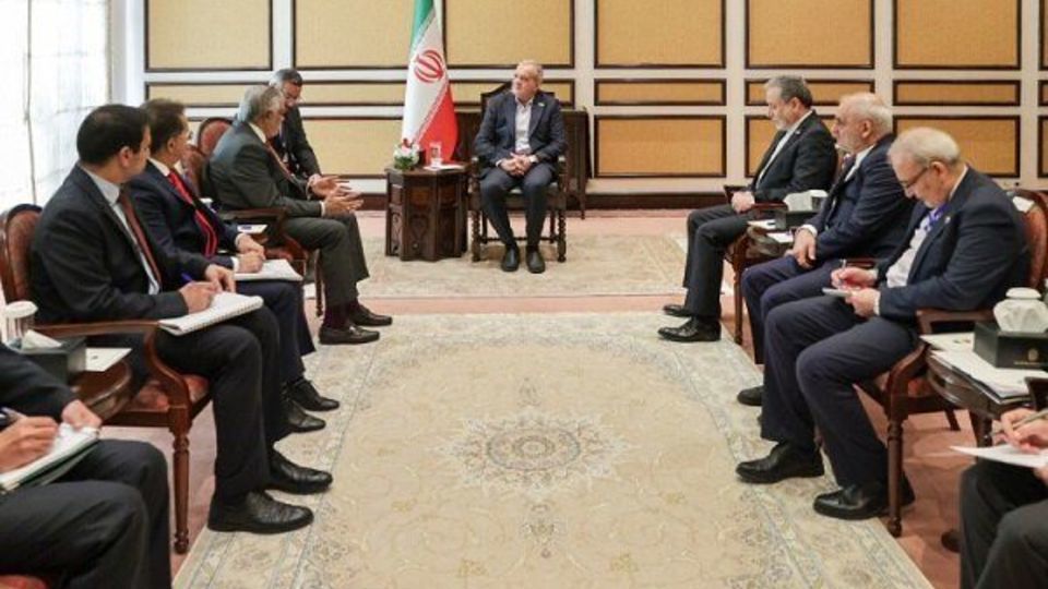 دیدار وزیر امور خارجه پاکستان با پزشکیان دیدار وزیر امور خارجه پاکستان با پزشکیان